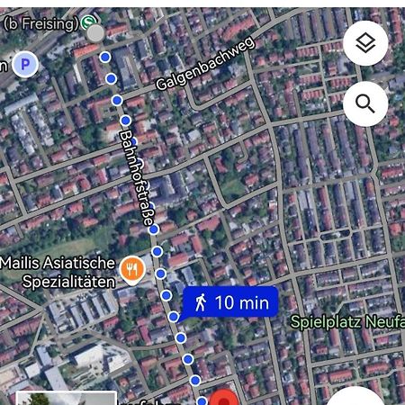 Wohnung Muenchen นอยฟราห์น บาย ไฟรซิง ภายนอก รูปภาพ